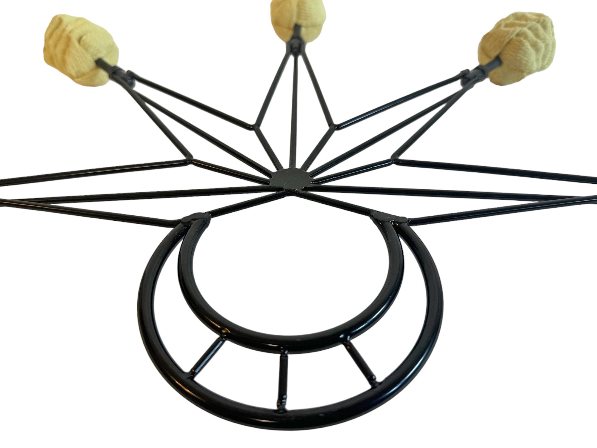 Crescent Lotus Fire Fans